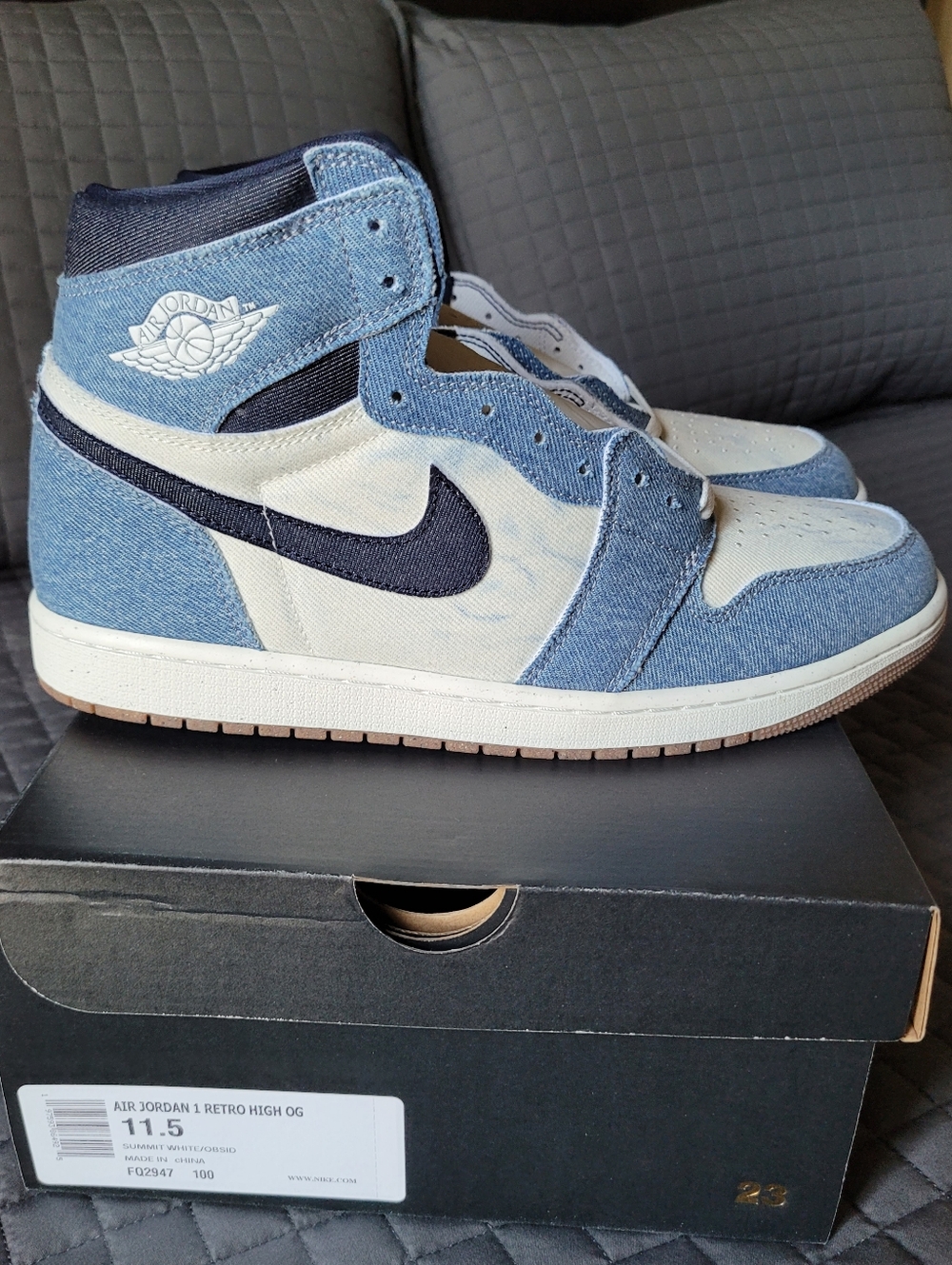 NIKE Air Jordan 1 Retro High OG - FQ2947-100,  NEW in Box, Sz 11.5 Men's